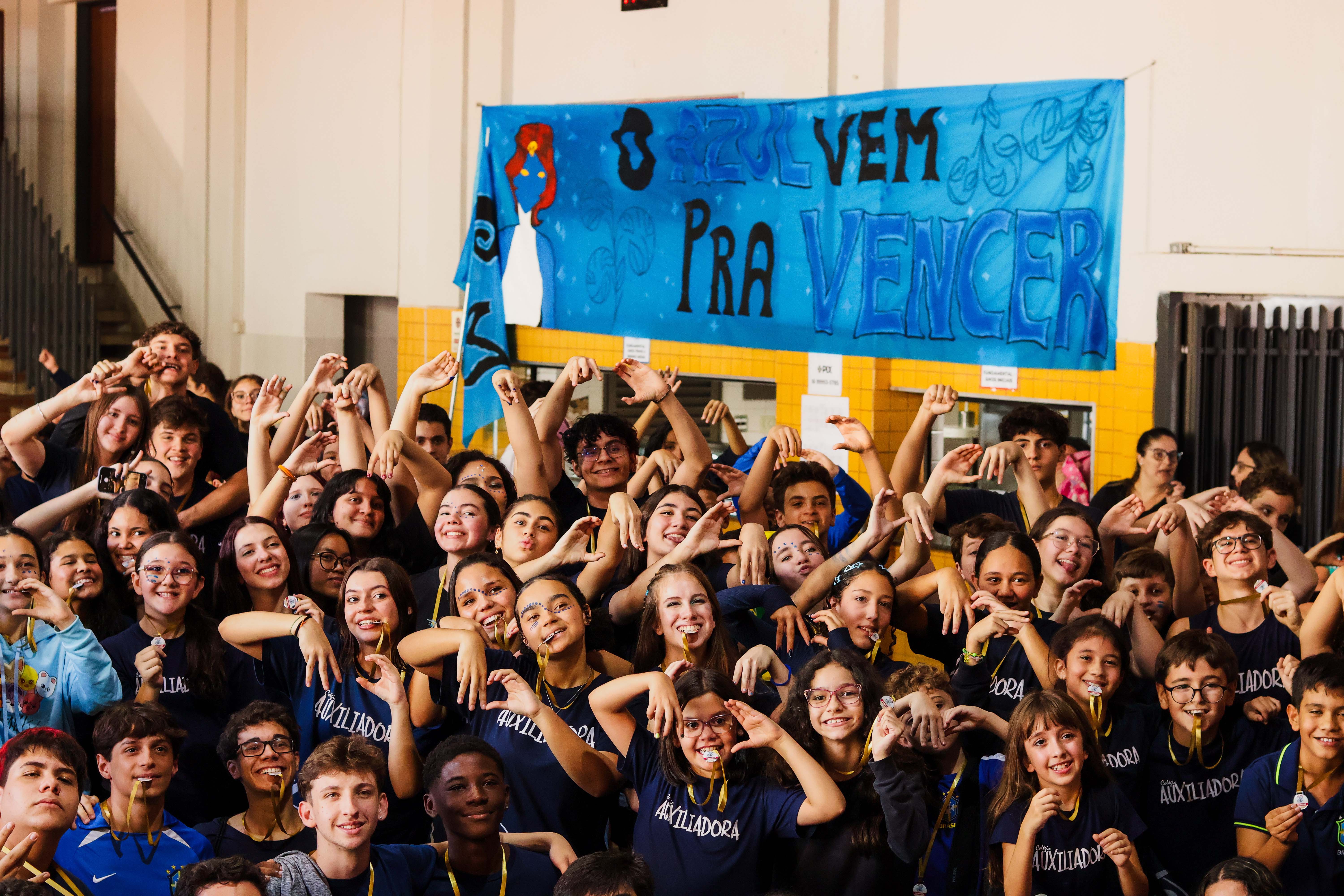 [Álbum de fotos] Após três dias de desafios, Equipe Azul conquista a gincana 2026